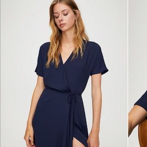 Aritzia “Wallace” wrap dress - size L - Babaton